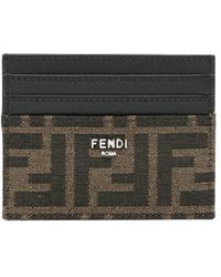 Fendi - Ff Card Holder - Lyst