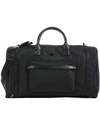 Emporio Armani - Stilvolle und praktische reisetasche - Lyst