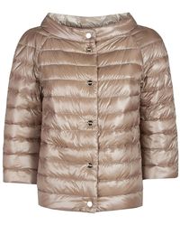 Herno - Ultralichte Omkeerbare Cape - Lyst