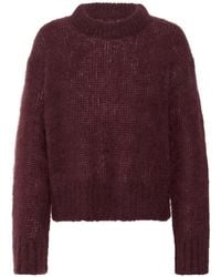 Part Two - Truien & Vesten ,Rood ,Wol Burgundy Sweater Sillepw Pullover - Lyst