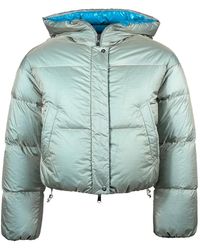 Add - Jassen ,Blauw ,Leer Reversible Jacket - Lyst