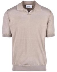 Alpha Studio - Baumwoll polo stricktop - Lyst