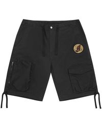 BBCICECREAM - Zwarte Cargo Shorts Met Geborduurd Logo - Lyst
