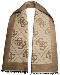 Guess - 4G Logo Jacquard Schal - Lyst