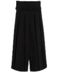 Max Mara - Broeken ,Zwart ,Katoen Cestino Palazzo Broek - Lyst