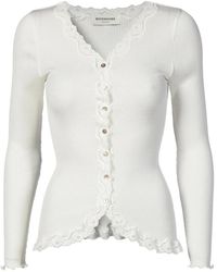 Rosemunde - Truien & Vesten ,Wit ,Witte Cardigan - Lyst