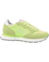 Sun 68 - Schoenen ,Geel ,Leer Ally Solid Sneakers - Lyst