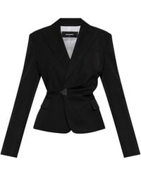 DSquared² - Blazer Met Ceintuur - Lyst