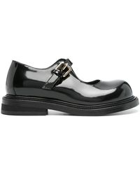 Moschino - Schwarze schuhe mit schnallenverschluss - Lyst