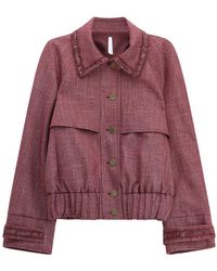 Imperial - Jassen ,Rood ,Katoen Giubbotto Giubbino - Lyst