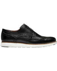 Øriginalgrand wingtip oxford shoes Cole Haan pour homme en coloris Noir Homme Chaussures Chaussures  à lacets Chaussures basses 