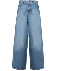 7 For All Mankind - Wide Jeans - Lyst