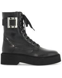 Roger Vivier - Lace-Up Boots - Lyst