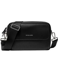 Michael Kors - Schwarze crossbody-tasche für männer - Lyst
