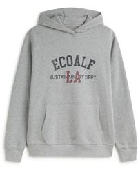 Ecoalf - Hoodies & Sweatvesten ,Grijs ,Katoen Venice Katoenen Sweatshirt - Lyst