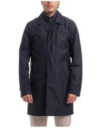 Fay - Single-Breasted Coats - Lyst