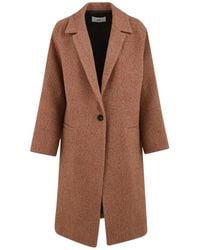 SOLOTRE - Single-Breasted Coats - Lyst