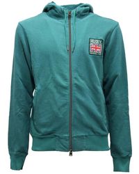 Husky Original - Hoodies & Sweatvesten ,Groen ,Peter Sweatshirt Gemaakt - Lyst