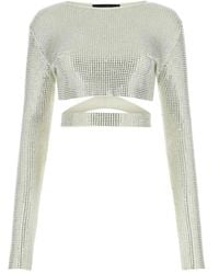 ANDREA ADAMO - Long Sleeve T-Shirts - Lyst