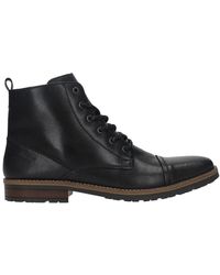 Rieker - Bequeme Schwarze Schnürstiefel Für Herren - Lyst