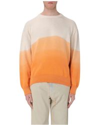 MSGM - Round-Neck Knitwear - Lyst