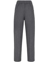Brunello Cucinelli - Straight Trousers - Lyst
