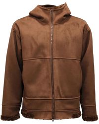 Herno - Ecomontone Shearling Jas - Lyst