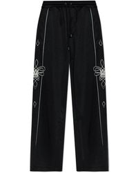 Amiri - Broeken ,Zwart ,Polyester Lasso Track Pant - Lyst