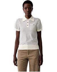 A.P.C. - Truien & Vesten ,Veelkleurig ,Katoen Polo Aline - Lyst
