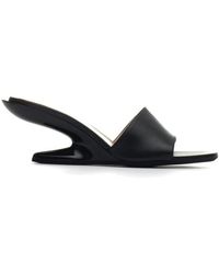 N°21 - Schoenen ,Zwart ,Leer Sandalo N°21 - Lyst