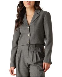 Notre-v - Grijze Blazer Na-Elai - Lyst