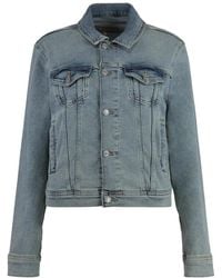 7 For All Mankind - Denim Jackets - Lyst