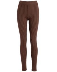 ANDREA ADAMO - Leggings - Lyst
