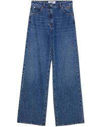 MSGM - Relaxte Jeans Met Vijf Zakken - Lyst