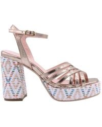 DONNA LEI - High Heel Sandals - Lyst