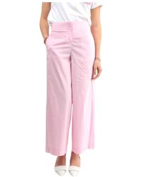 Jijil - Pantalones rosas con cintura elástica - Lyst