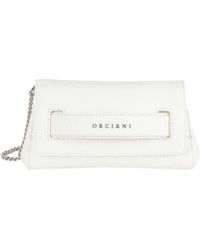 Orciani - Tassen ,Wit ,Gossip Soft Clutch Bag - Lyst