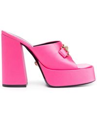 Versace - Heeled Mules - Lyst