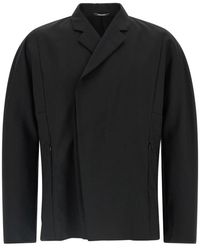 Kiko Kostadinov - Jassen ,Zwart ,Wol Vaals Blazer - Lyst