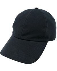 Zanone - Accessoires ,Blauw ,Katoen Ice Cotton Baseball Cap - Lyst