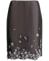 Prada - Crystal A-Linien-Rock - Lyst