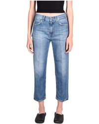 Dondup - Pantalones clásicos de algodón 5 bolsillos - Lyst