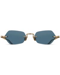 Matsuda - Accessoires ,Geel ,M5011 Zonnebrillen - Lyst