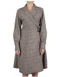 Kiton - Wrap Dresses - Lyst