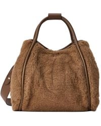 Max Mara - Teddy Marine Kleine Handtasche - Lyst