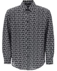 Burberry - Monogram Print Long Sleeve Shirt - Lyst