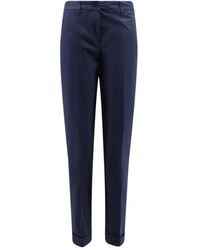 Aspesi - Broeken ,Blauw ,Katoen Pantalone - Lyst