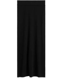 TOTEME - Rokken ,Grijs ,Kasjmier Grijze Gebreide Rok Aw 25 - Lyst
