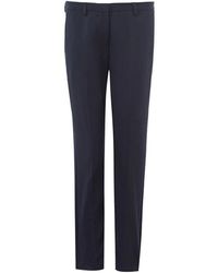 Lardini - Blaue Wollklassiker Hose - Lyst