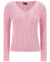Ralph Lauren - Rosa sweaters von polo - Lyst